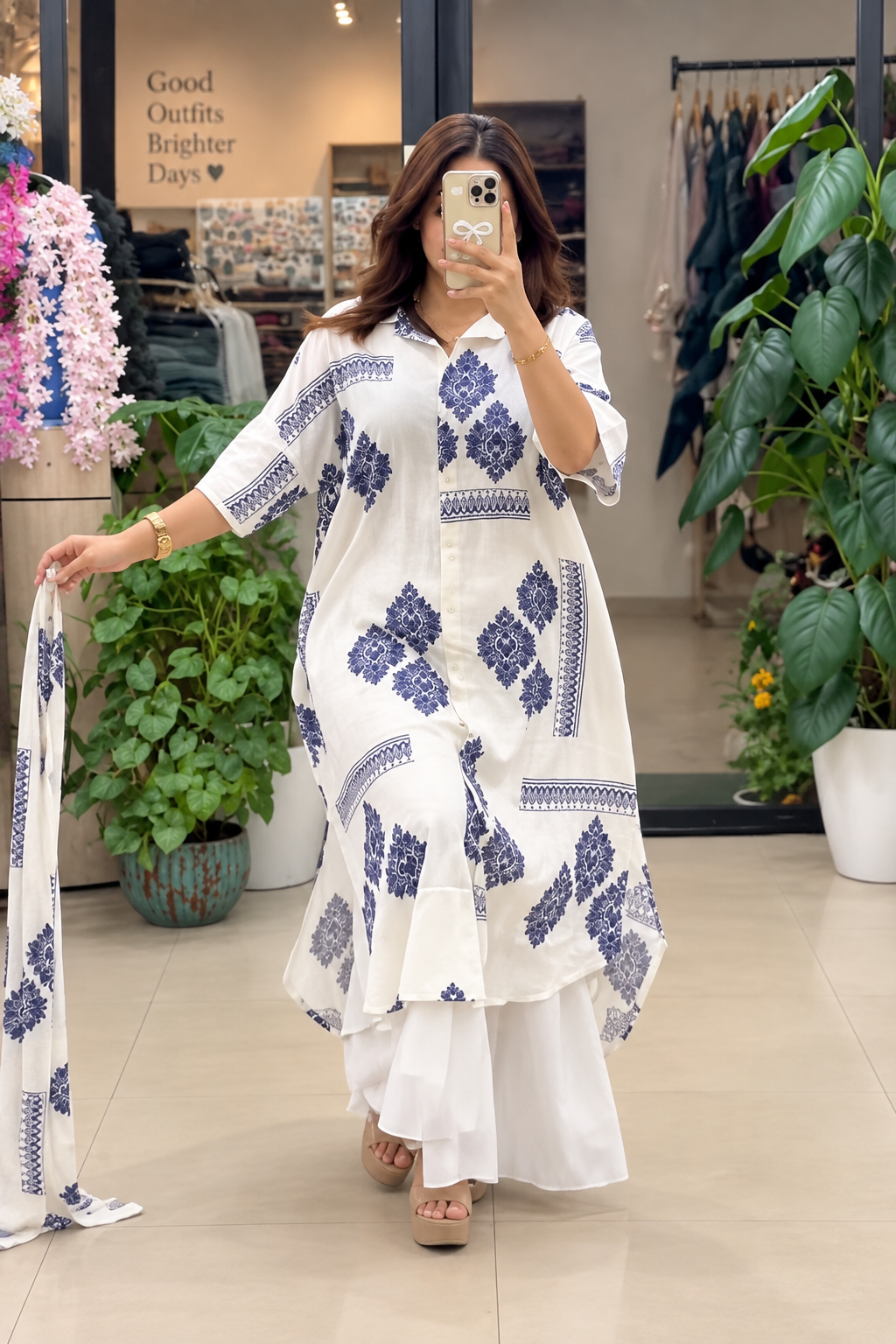 Aarvi Heritage Co-ord Set