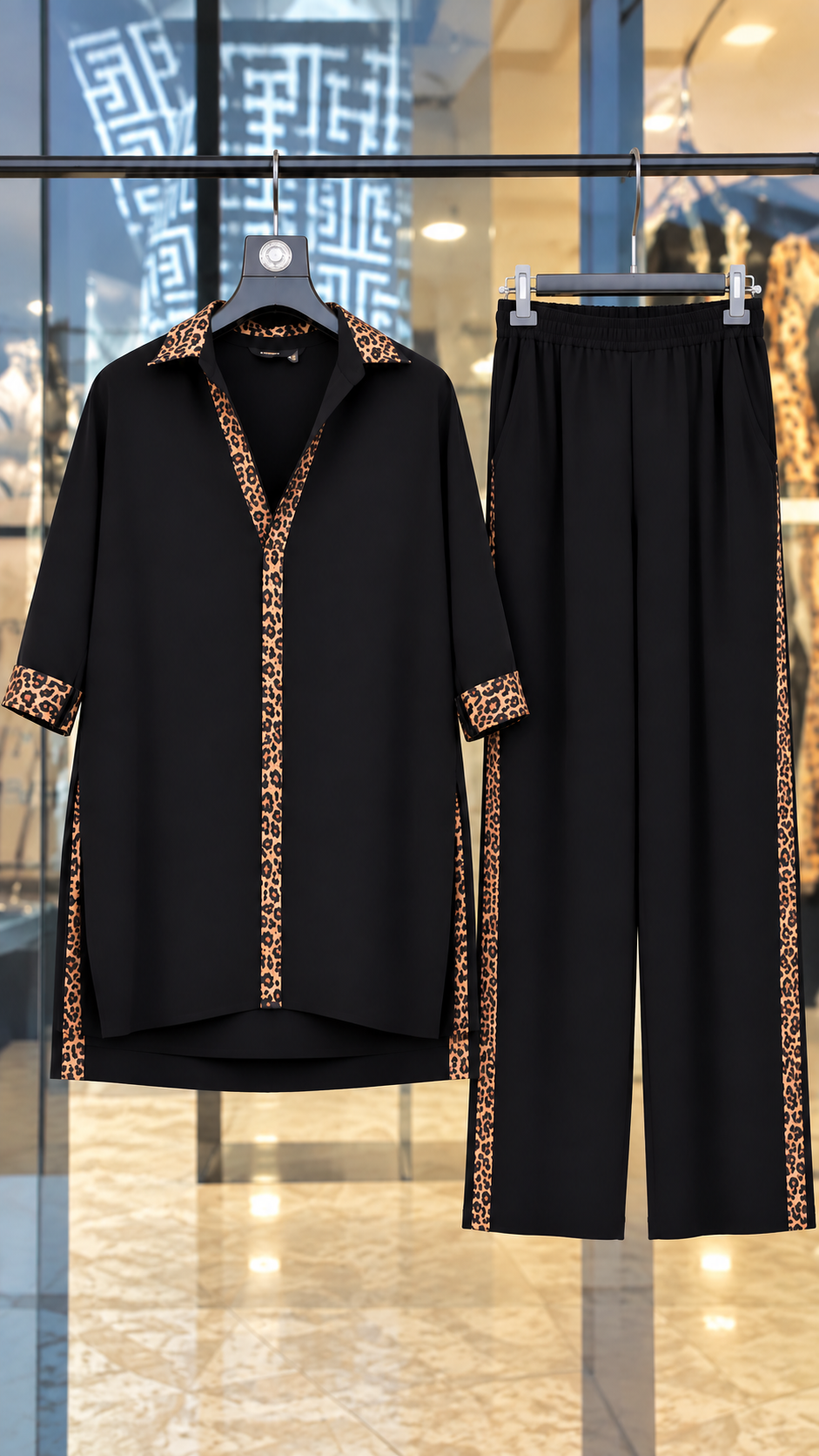 Leopard Luxe Design Co-ord Set
