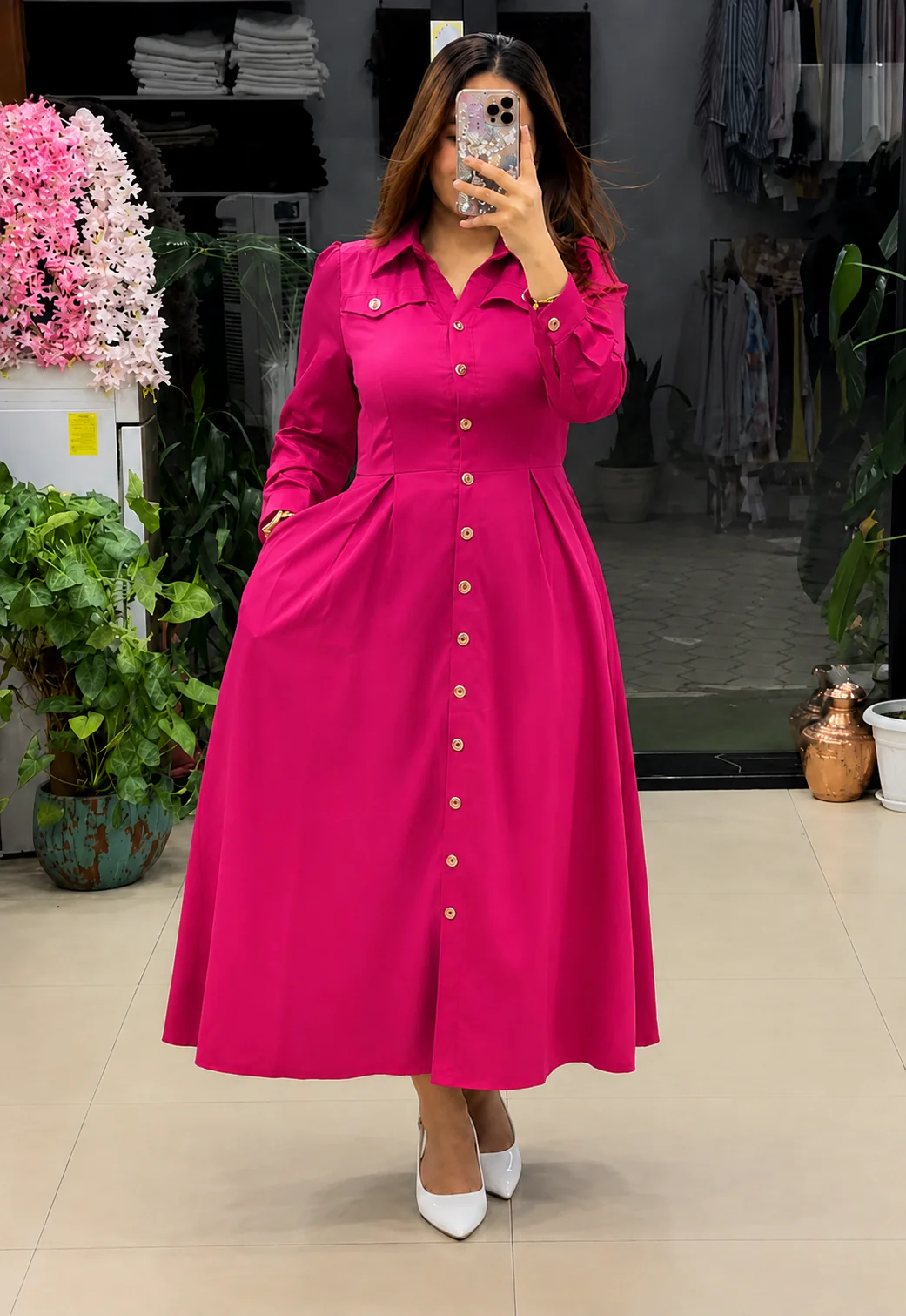 Luxury And Glam Rayon Dress