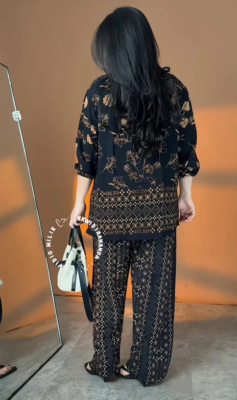 Premium Floral Printed Rayon Co-Ord Set