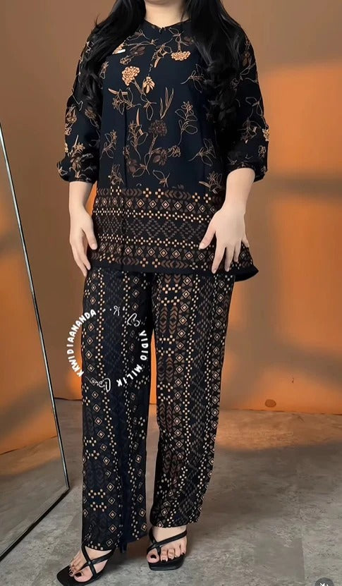 Premium Floral Printed Rayon Co-Ord Set