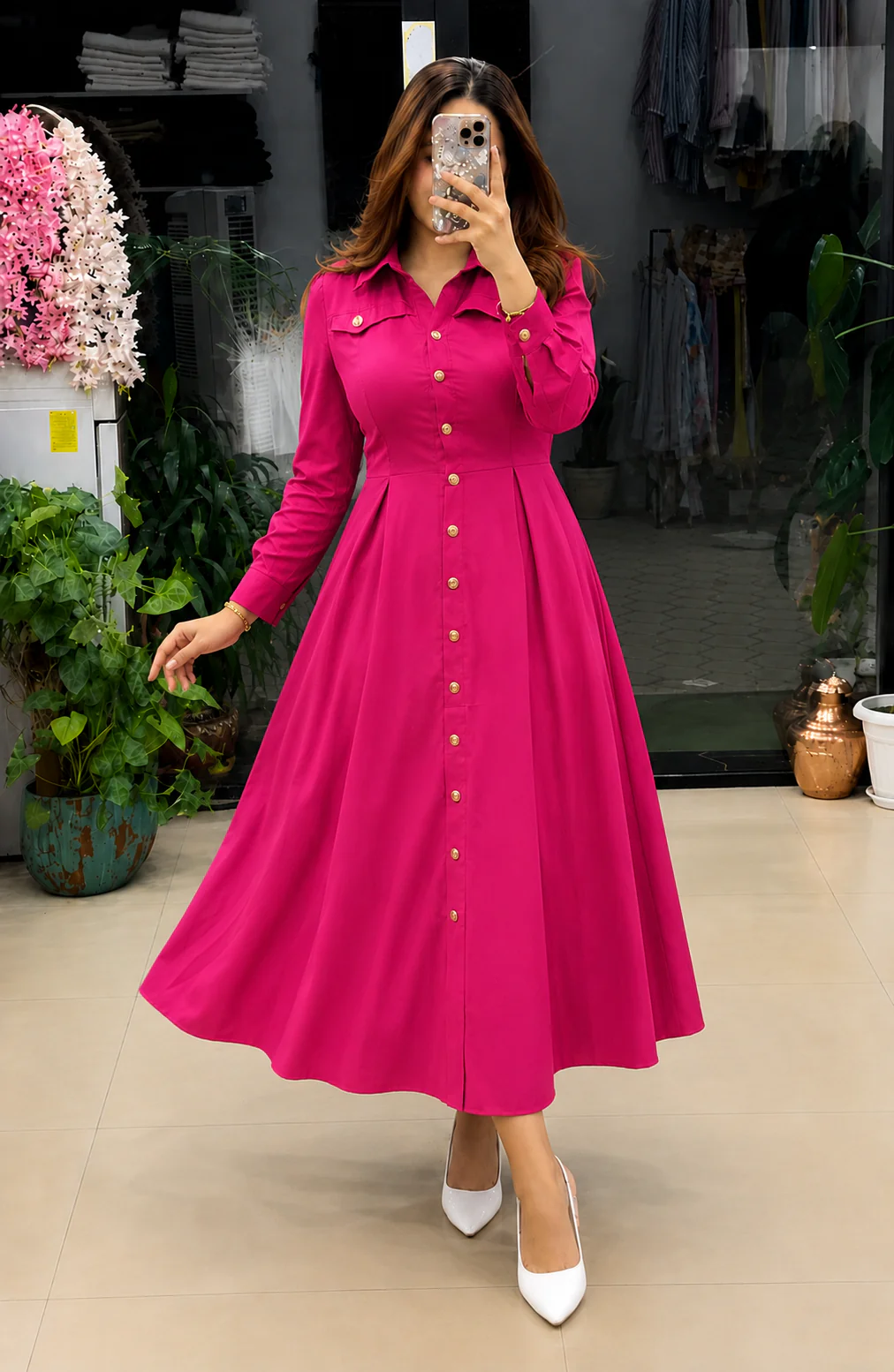 Luxury And Glam Rayon Dress